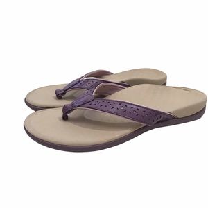 VIONIC Tide Perf Toe Post Sandals Flip Flops.